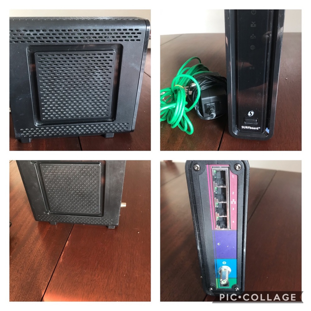 MOTOROLA  ROUTER Model:SBG6580